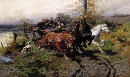 Carro veloz, c.1900
